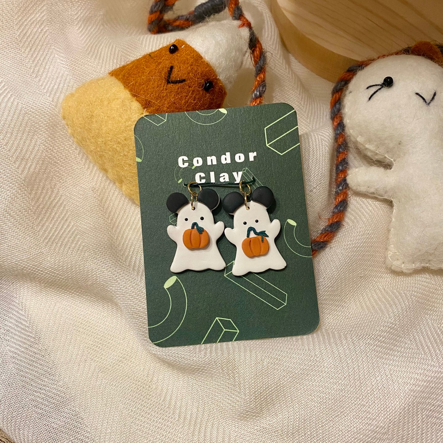 Mouse Pumpkin Charm